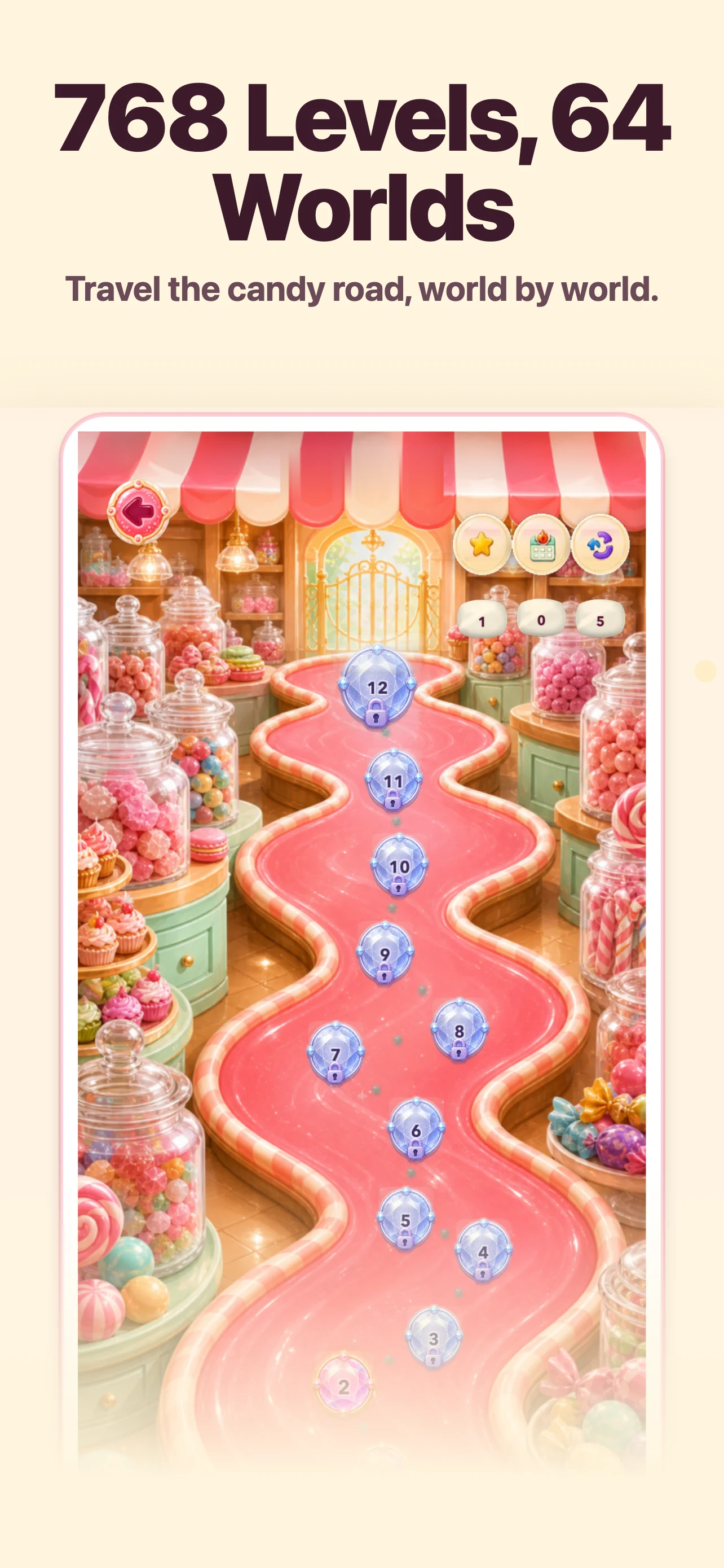 Sugar Tiles: Block Puzzle screenshot